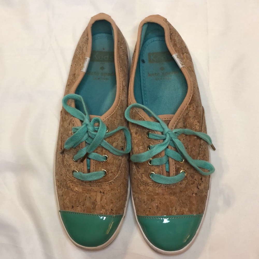 Kate Spade and Keds Cork Sneakers Size 6.5 - Picture 5 of 8